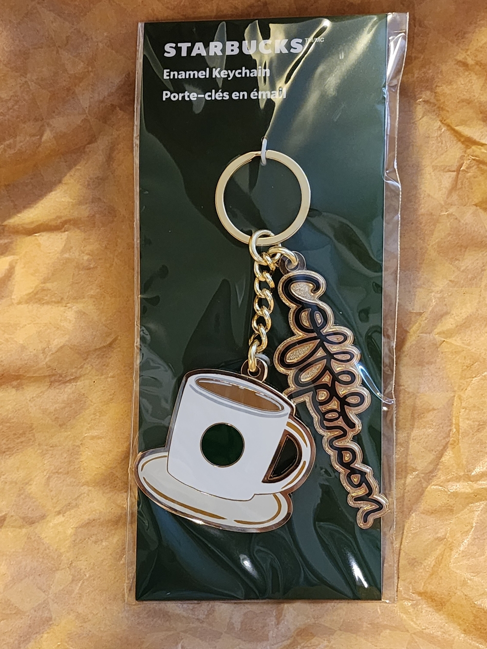 Starbucks Enamel Mug Keychain